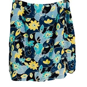 Amanda Smith Sz M Silk Skirt